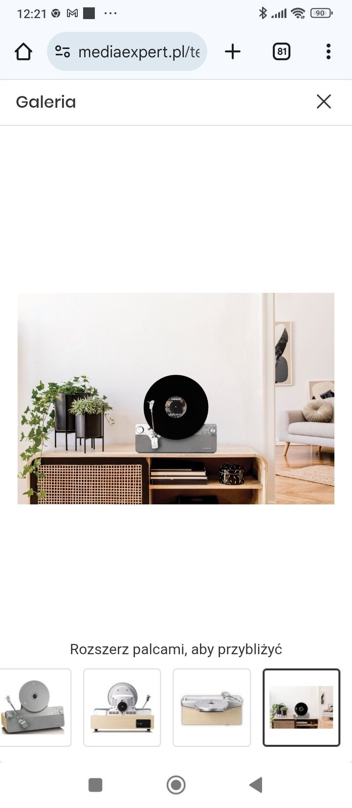 Gramofon Lenco lsa-0715l bluetooth