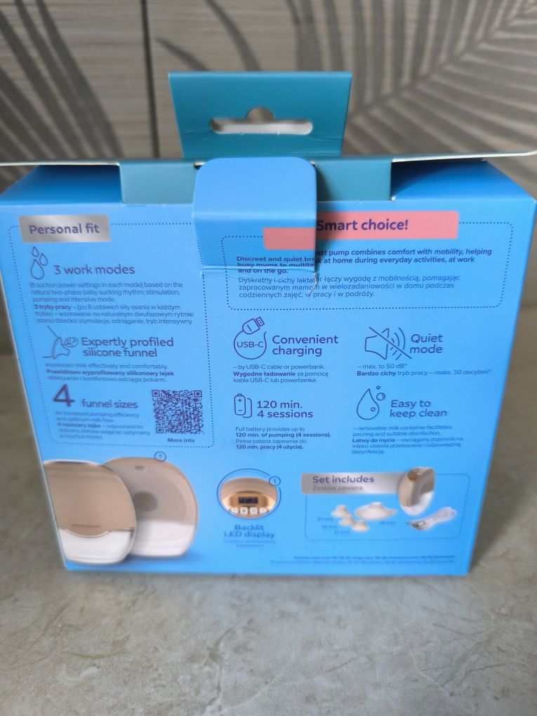 Laktator CANPOL BABIES Hands-free, Bezprzewodowy, cichy, lekki 
›
Lakt