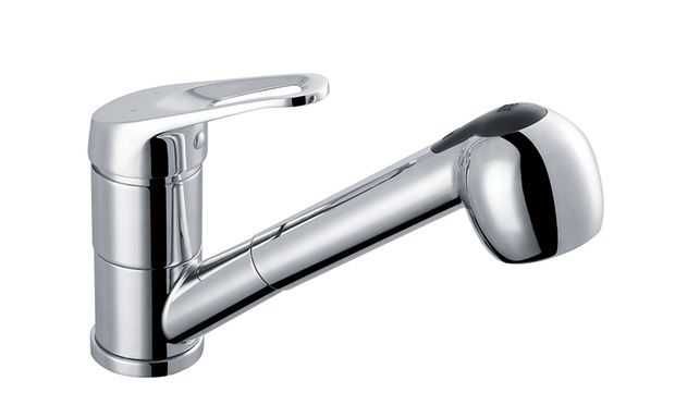 Bateria Zlewozmywakowa Z WYCIĄGANĄ WYLEWKĄ