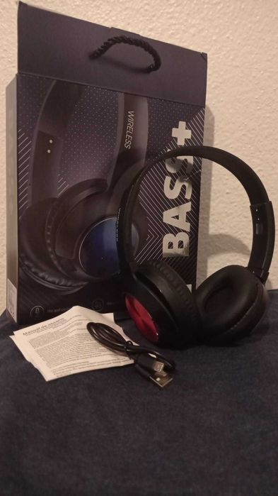 Auscultadores Bluetooth Ms-K15 V5.0 Super Bass - Novos!!