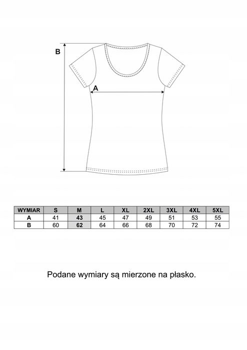 Moraj T-Shirt Bawełniany Damski Gładka - M