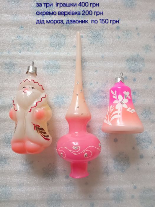 Ёлочные игрушки СССР