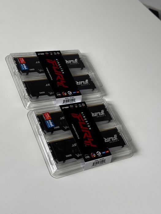 Pamięć RAM KINGSTON Fury Beast Black RGB 64GB (4x16GB) 6000MHz