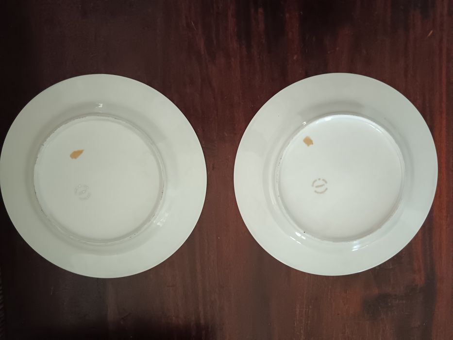 Pratos vista Alegre Palácio da Ajuda e Limoges