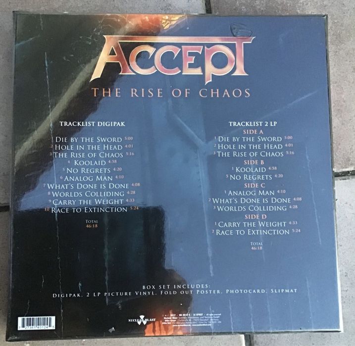 Accept - The Rise of Chaos - Limited Box