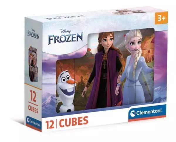 Klocki Frozen 12el. Clementoni