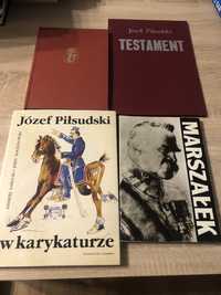 Książki i fotografie o Józefie Piłsudskim