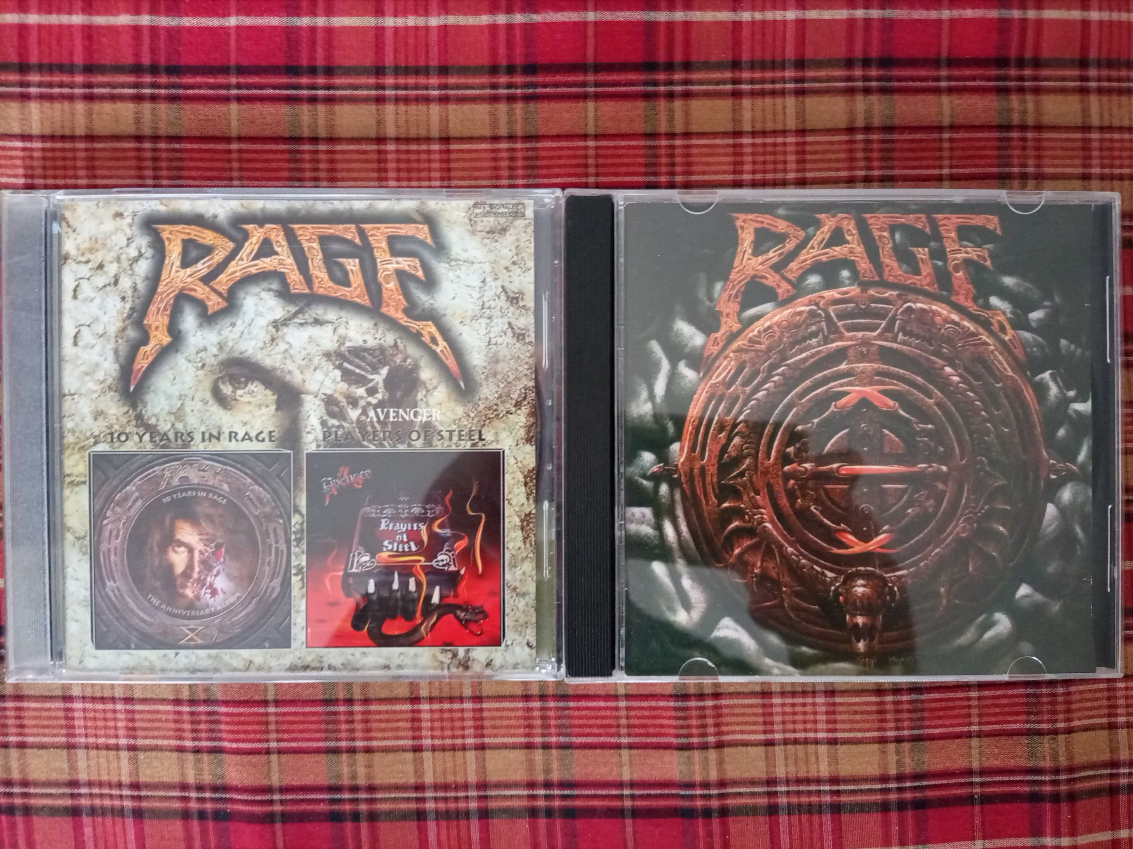 cd компакт-диски RAGE (7 cd)