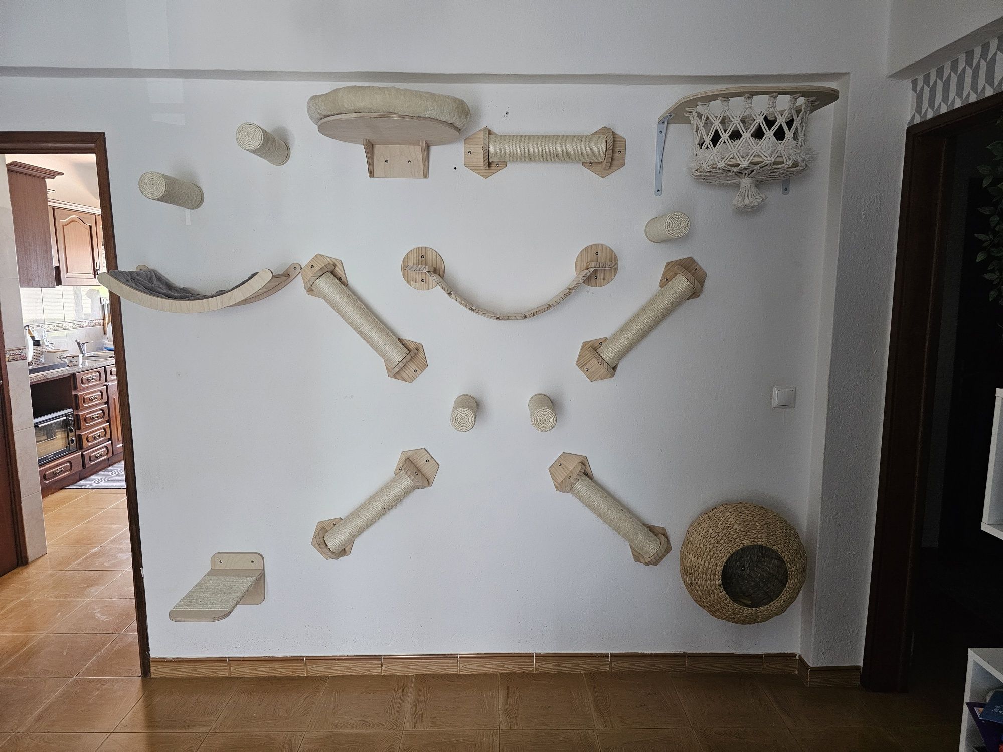 Prateleiras para gatos