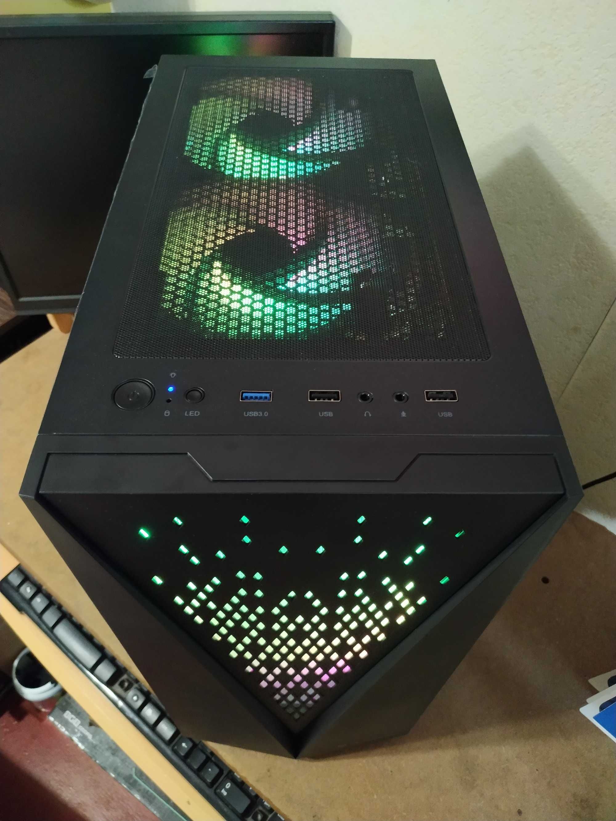 Ігровий комп'ютер Intel Core I5 4690 3.9GHZ, RX 580 4Gb, 16GB, SSD+HDD