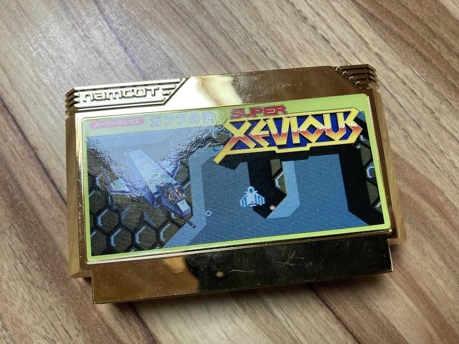 Nintendo Famicom - gra Super Xevious w pudełku
