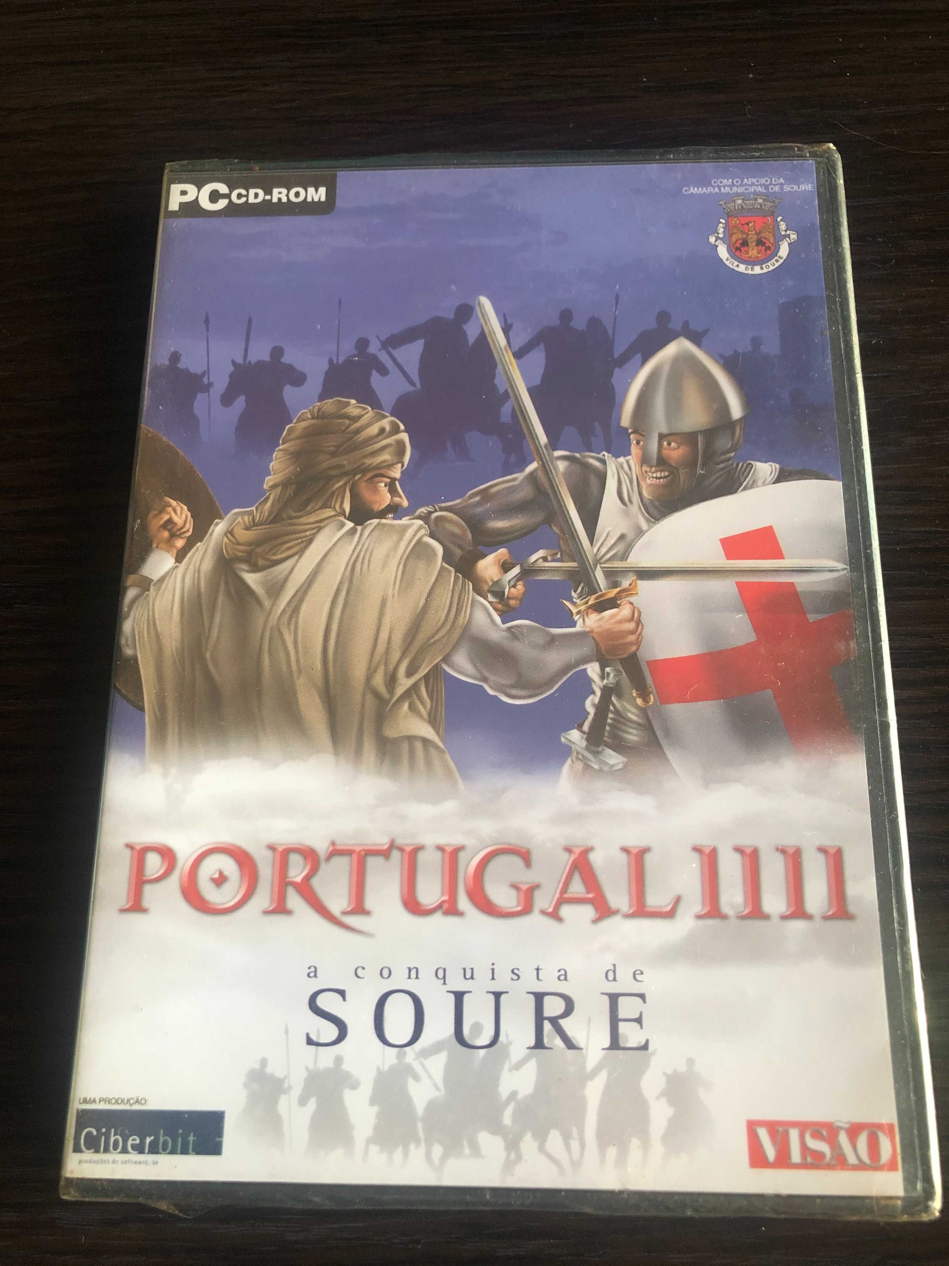 Portugal 1111 - A Conquista de Soure PC CD-ROM 2004 Novo Selado Raro