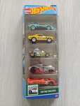 Mattel- zestaw 5pak HotWheels Retro Racers HTV50