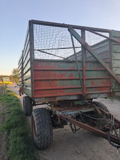 Przyczepa rolnicza HL 8011 import Niemcy