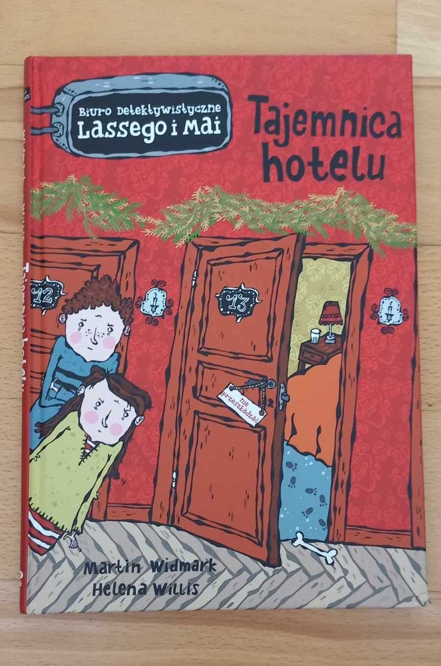 książka dla dzieci  "Lasse i Maja. Tajemnica hotelu" używana