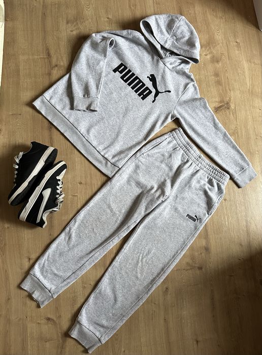 Спортивний костюм на флісі puma , теплий костюм на хлопчика , 10-12р