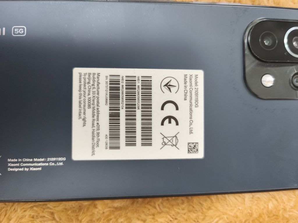 Xiaomi mi 11 lite 5g ne 8/128gb stan bdb