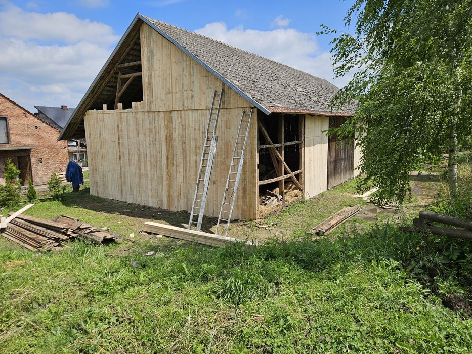 Skup starych desek stodół stare drewno rozbiórki stodol