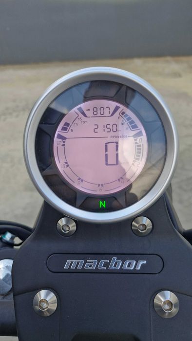 Macbor Flat 125 - Preto Mate
