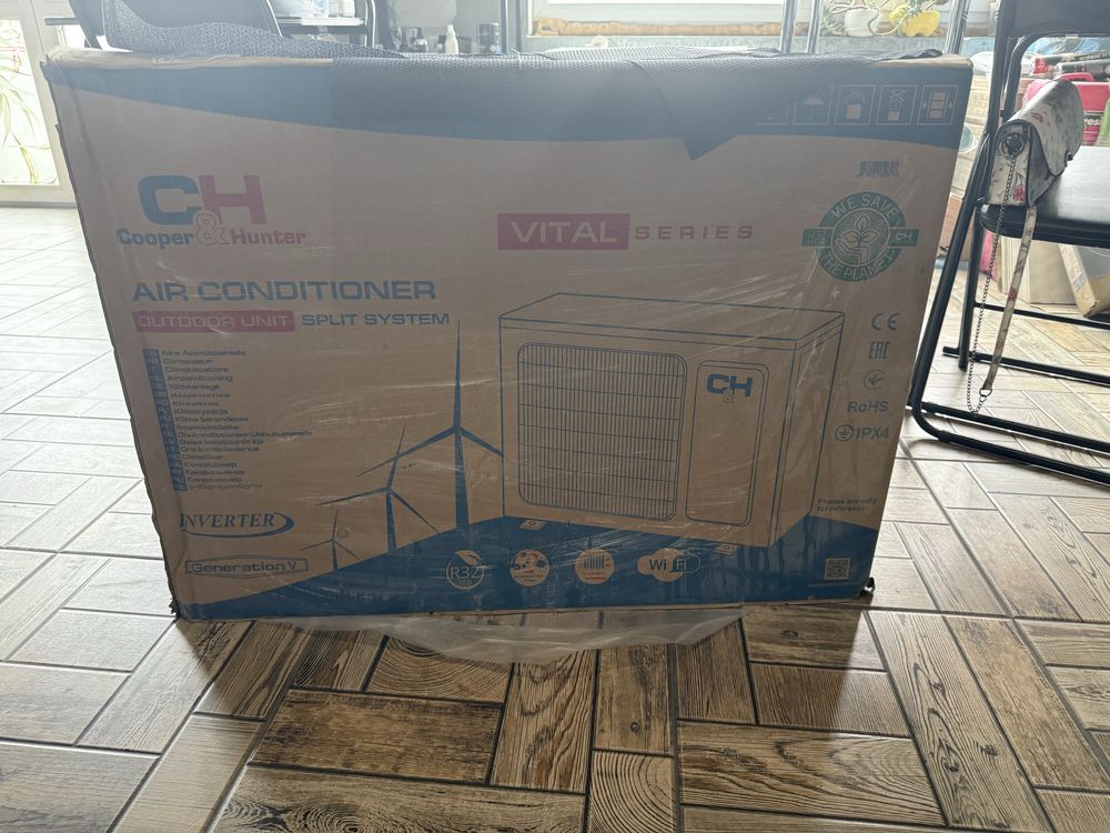 Спліт-система Cooper&Hunter Vital Inverter CH-S12FTXF2-NG