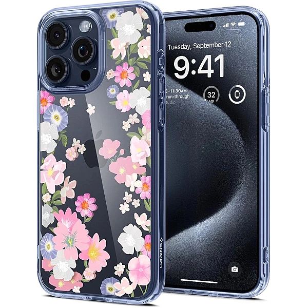 Spigen Ultra Hybrid Iphone 15 Pro Blossom