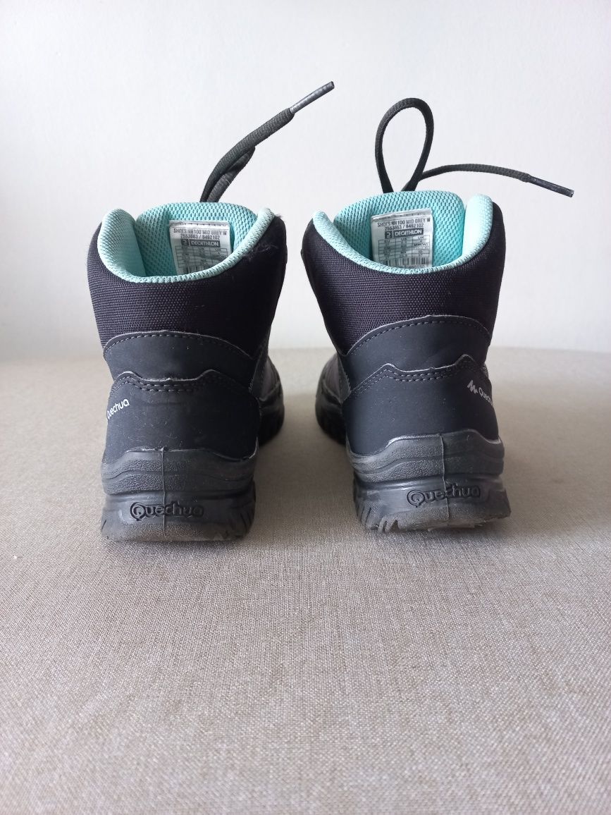Quechua buty trekkingowe dziewczęce r.37