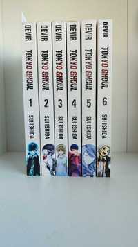 Tokyo Ghoul- Vol.1 a Vol.6 em português