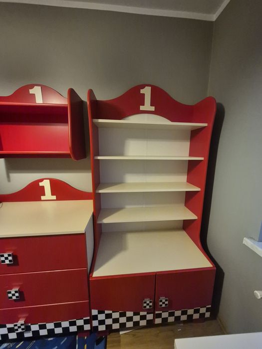 Meble dla chłopca Formuła 1 Super Speed BabyBest dziecięce