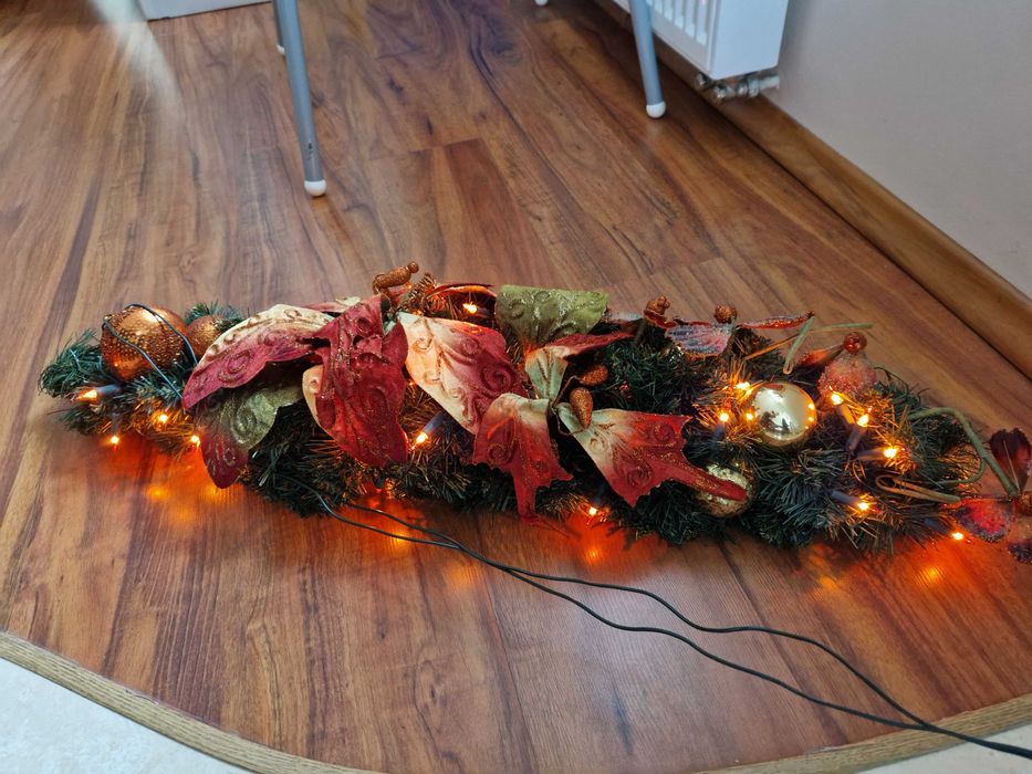 Stroik świąteczny na stół, ławę