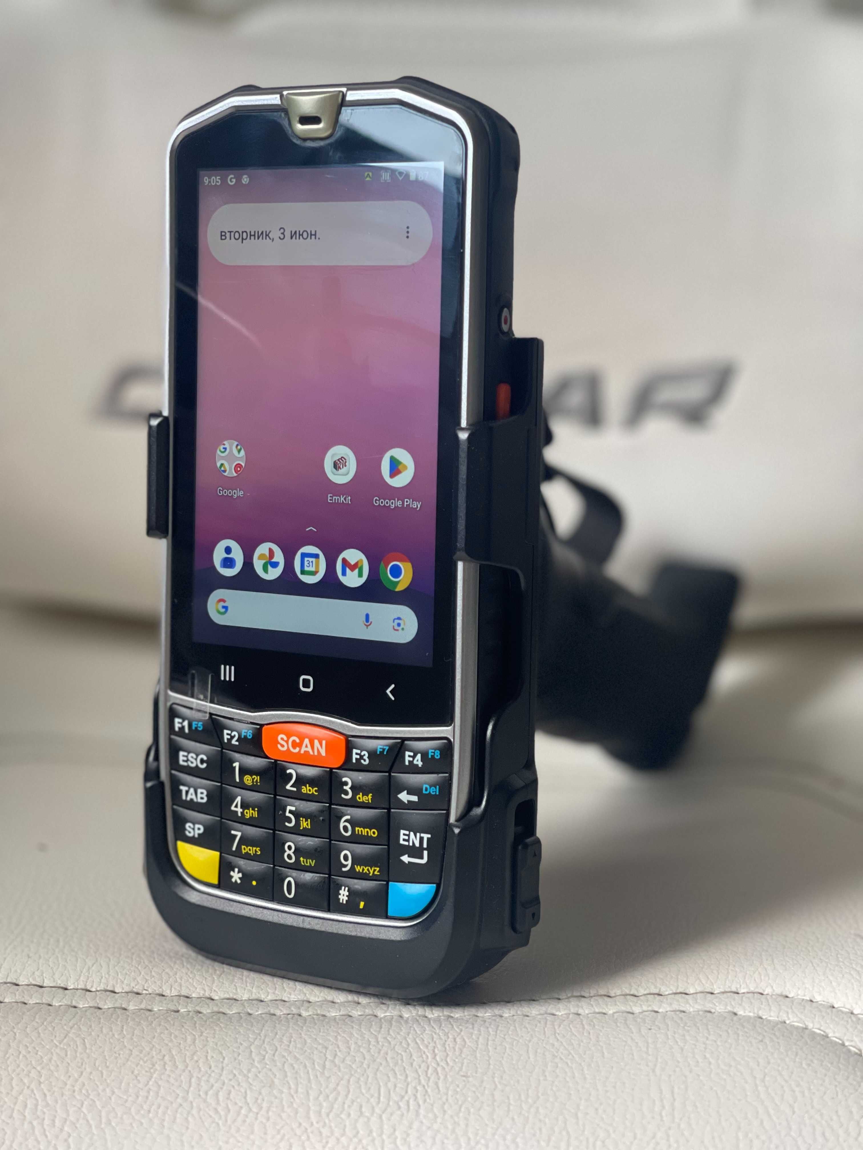Терминал сбора данных Point Mobile PM67, +док станция + ручка пистолет