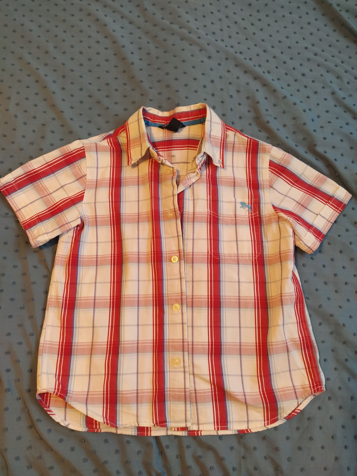 Koszula w kratę h&m 128