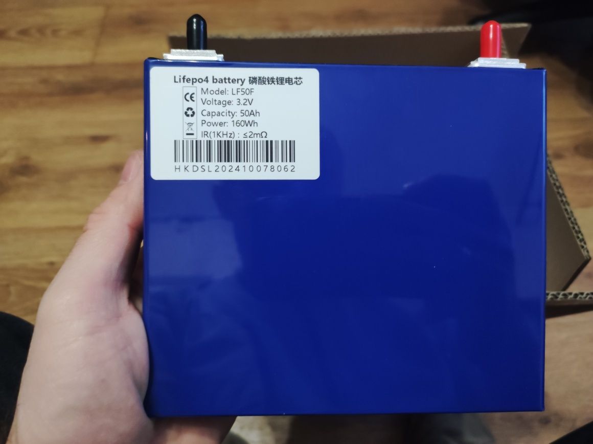 Акум EVE Lifepo4 24v - 29v 50A 1.2kWh