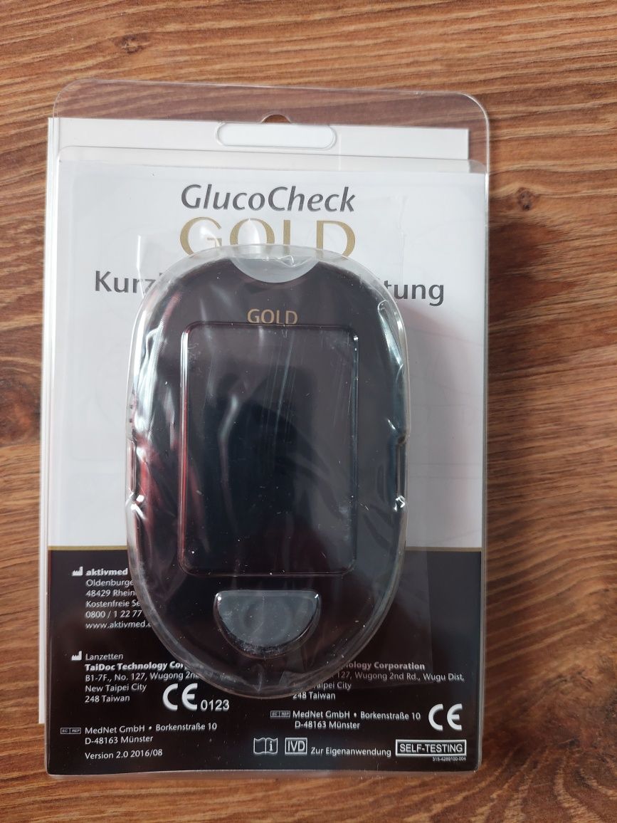 Glukometr gluco check gold - 8szt