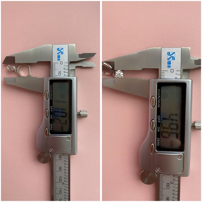 Элегантные серебряные сережки с муассанитами-бриллиантами