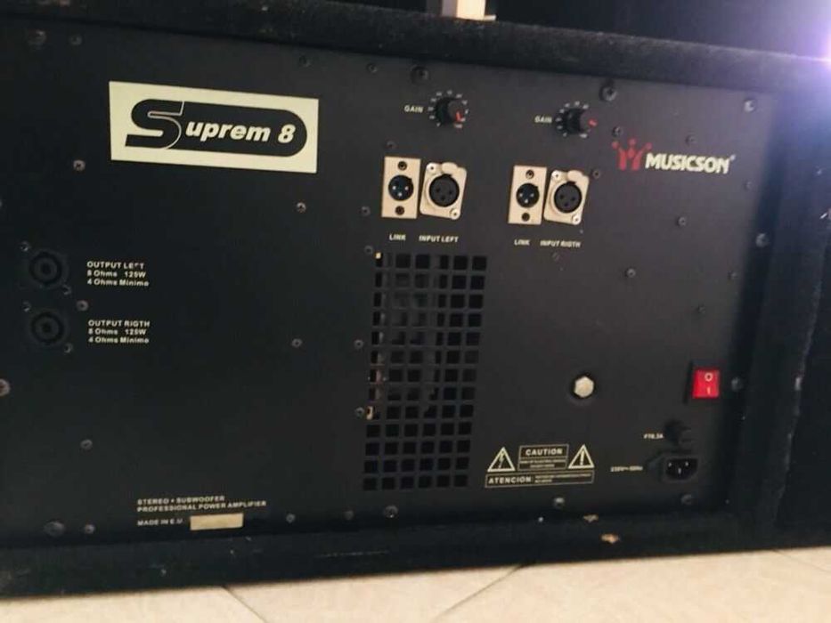 Colunas e tripés MUSICSON Suprem 8