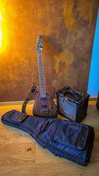 Ibanez RGA32 Gitara elektryczna z Roland 15XL  zestaw
