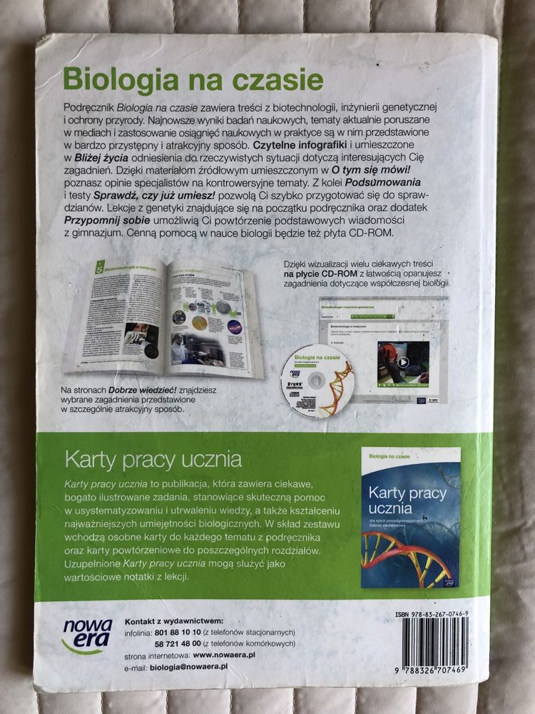 Książka do biologii