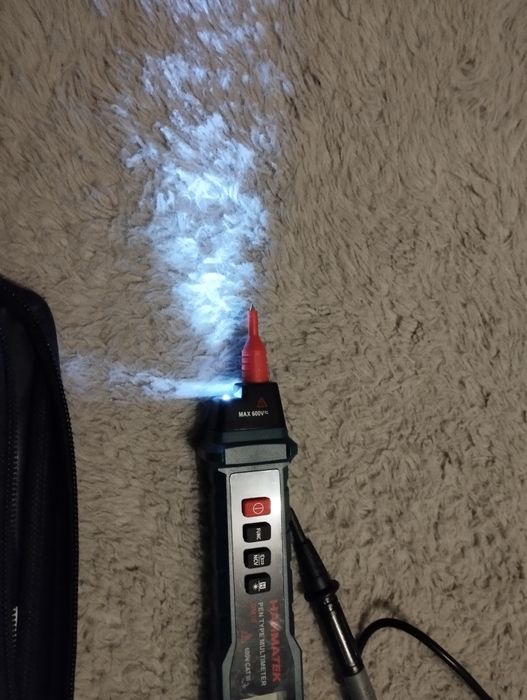 Hanmatek DM10 Bezdotykowy Multimetr Cyfrowy Napięcie ACV/DCT