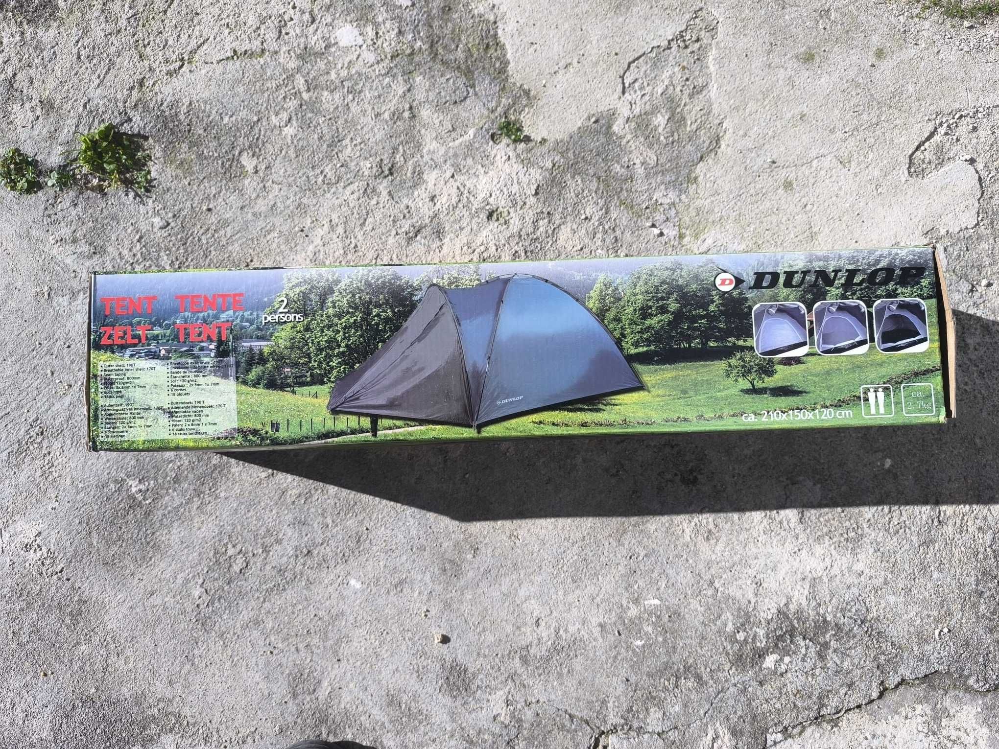 Tenda campismo dunlop 2 pessoas