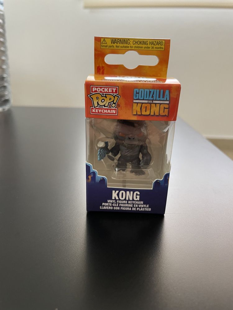 Funko POP! Keychain - Godzilla vs Kong - Kong com Machado