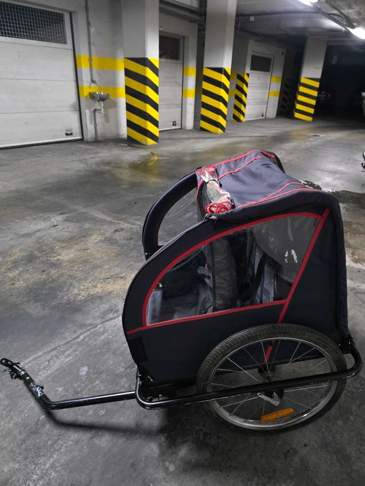 Atrelado para bicicleta - 2 crianças