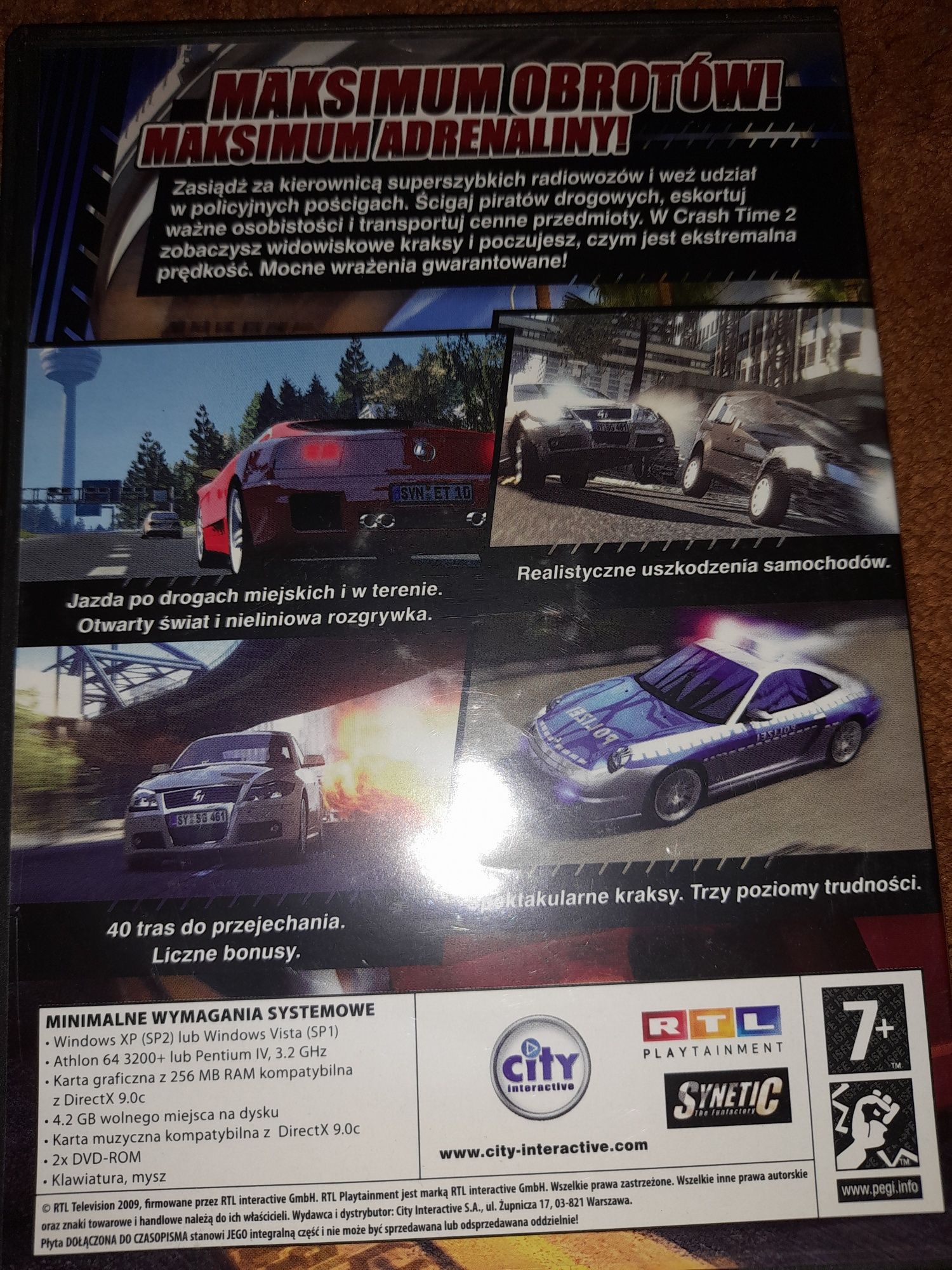 Gra na pc Crash Time II.