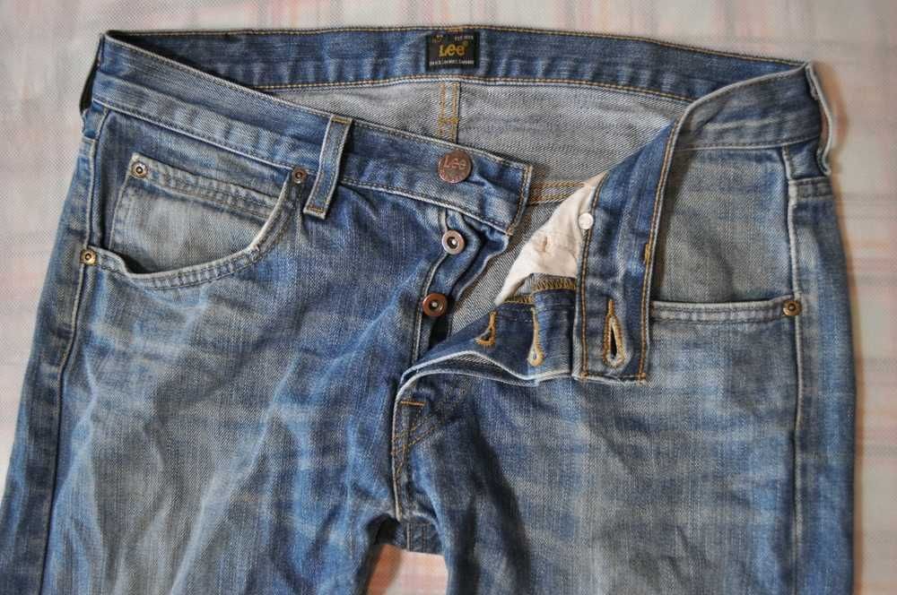 LEE DAREN 86cm 32/32 męskie spodnie jeansowe slim rurki s3