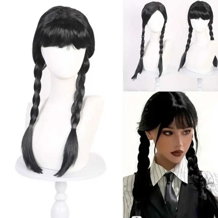Nowy strój Wednesday Addams, r. 146/152 przebranie