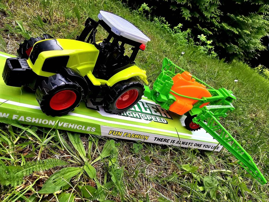 Traktor z maszyną rolniczą dla dzieci nowy wyprzedaż