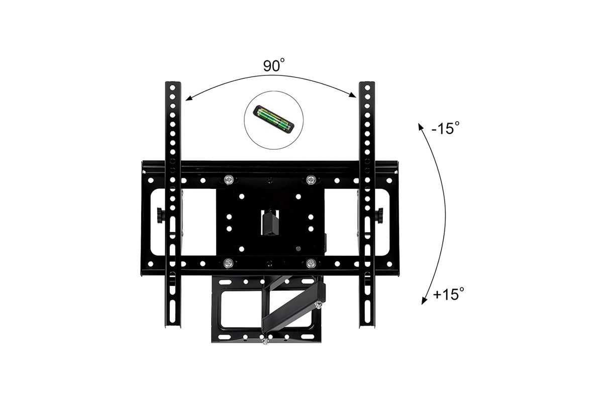 Похилий кронштейн для телевізора TV Stand 26"-55", настінне кріплення