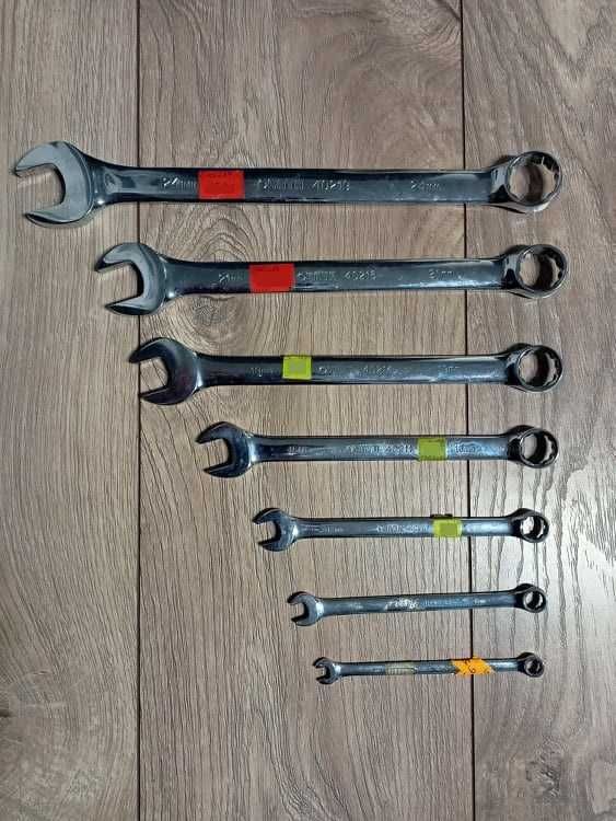 Sata zestaw nowe klucze płasko-oczkowy 7, 9,12,16, 19, 21, 24 mm