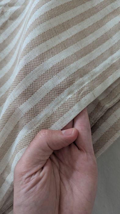 Zasłony 130x225cm - mieszanka lnu