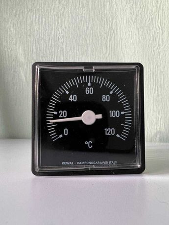Капілярний термометр Cewal TQ 45 P (45х45мм 0-120°С) (Італія)