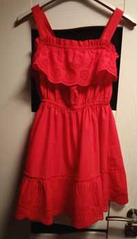 Śliczna haftowana sukienka Mayoral134-140